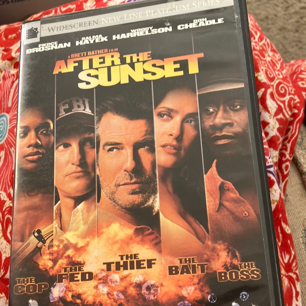 After the sunset dvd